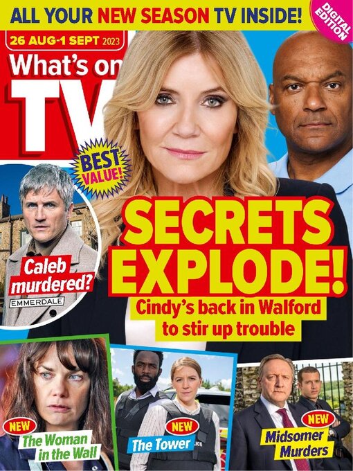 Title details for What's on TV by Future Publishing Ltd - Wait list